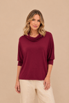 blusa morcego max gola bordo -1-